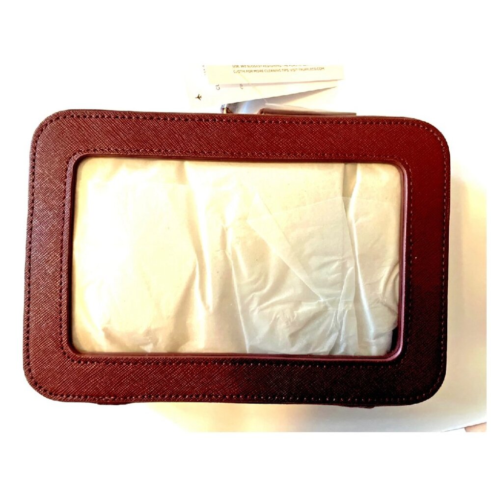 Truffle Clarity Jetset Case in Wine - New in Package - Rare/Discontinued